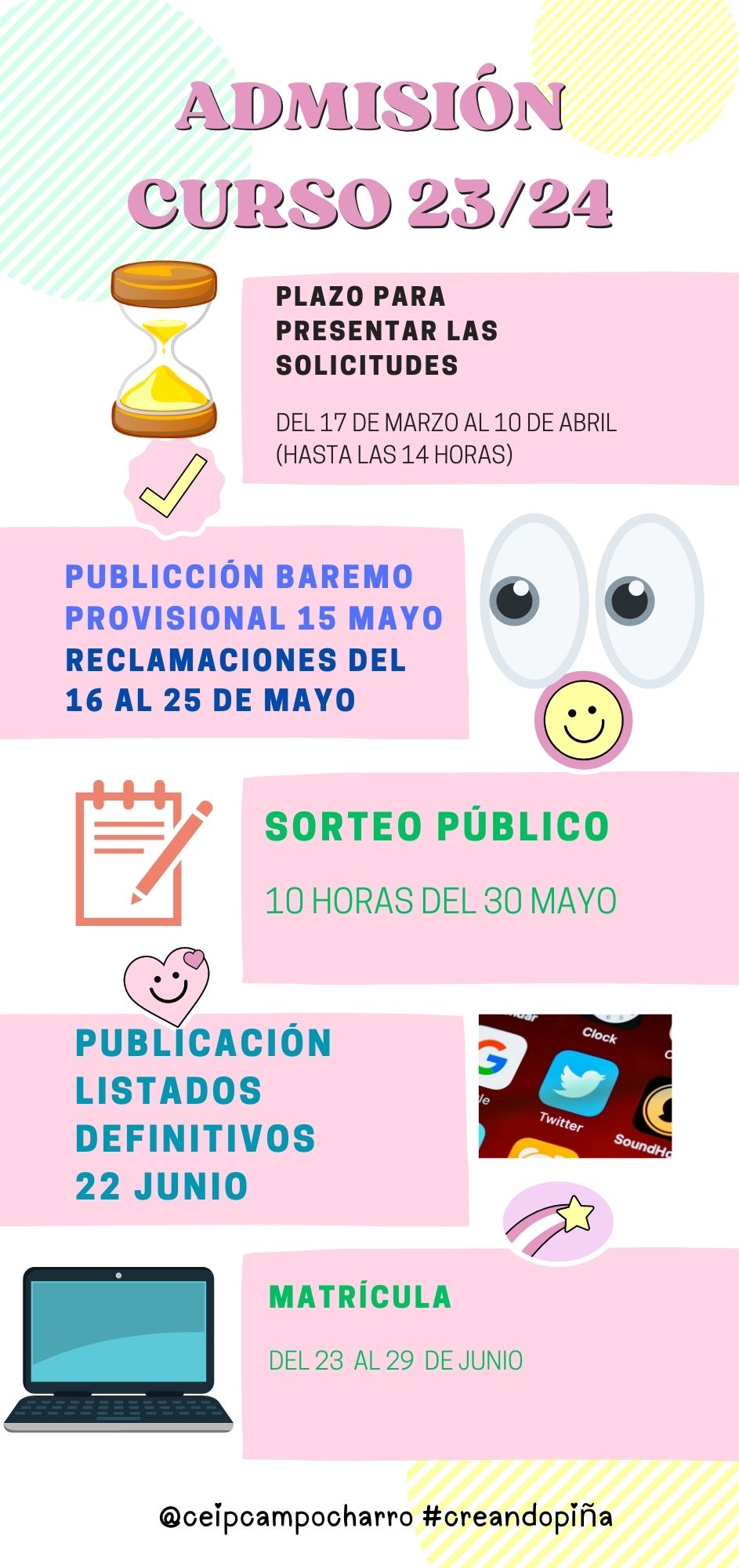 ADMISIÓN CURSO 23-24